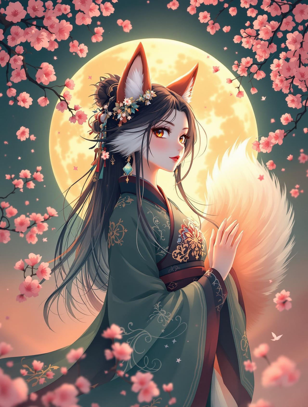 黄色漫画作品《妖灵绘卷》封面
