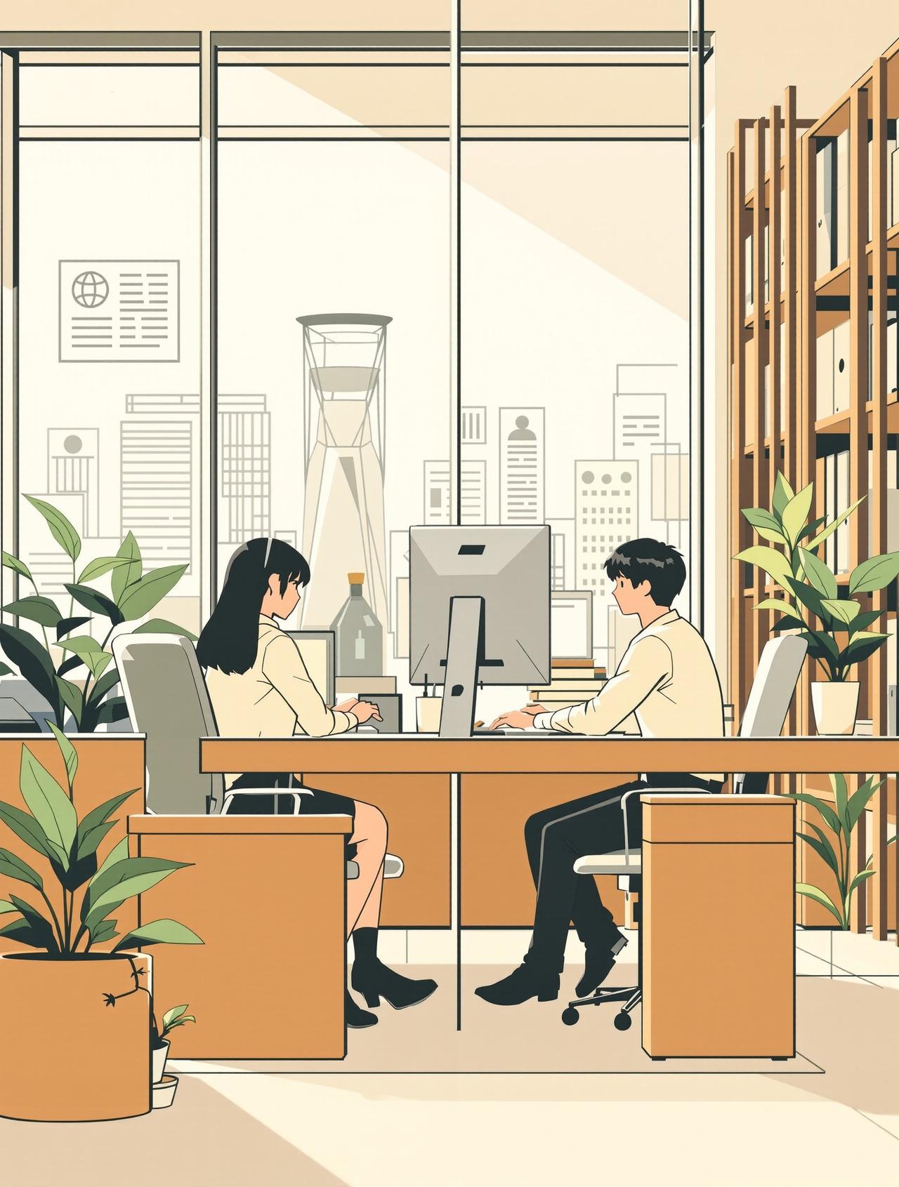 黄色漫画作品《办公室物语》封面