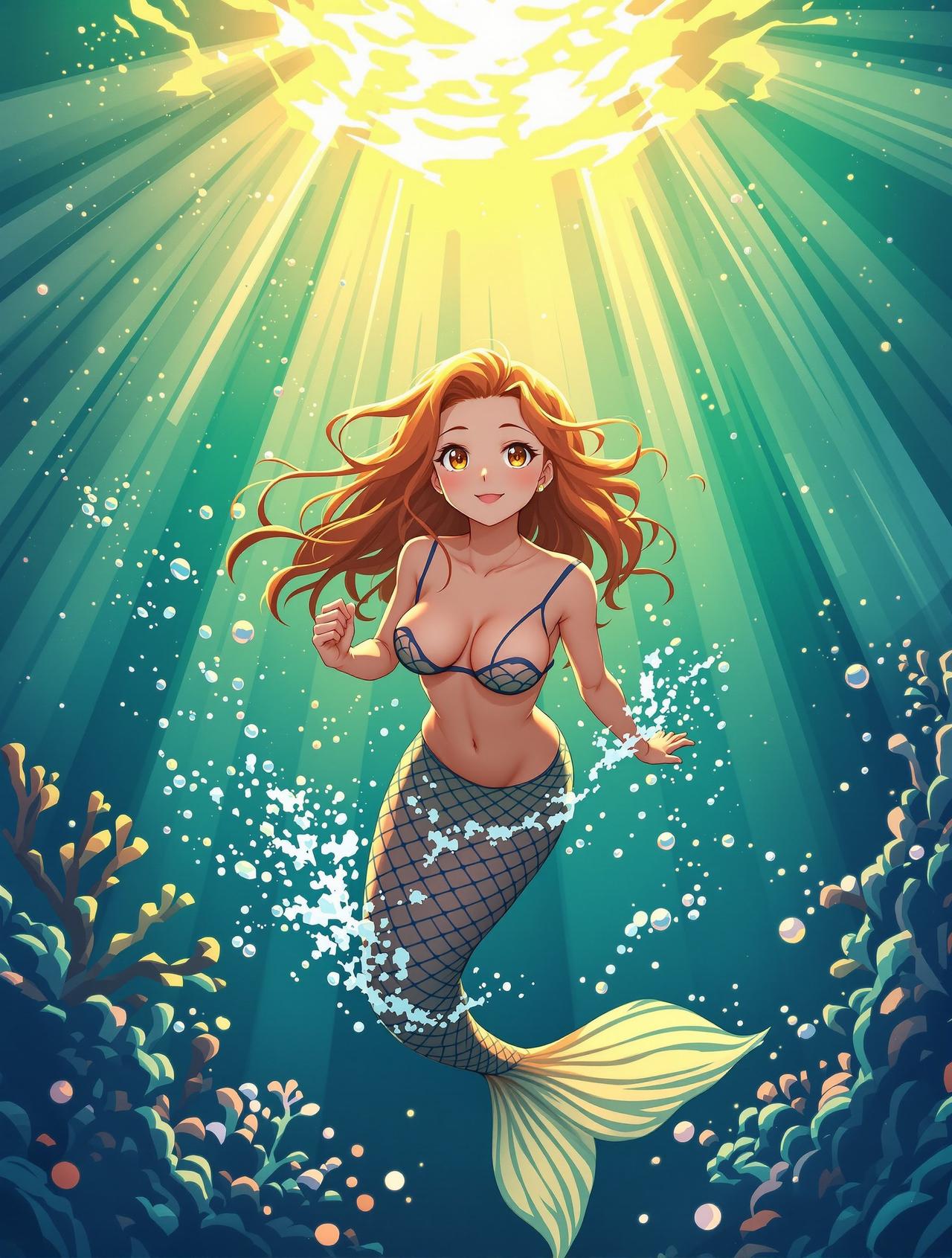 黄色漫画作品《深海回响》封面