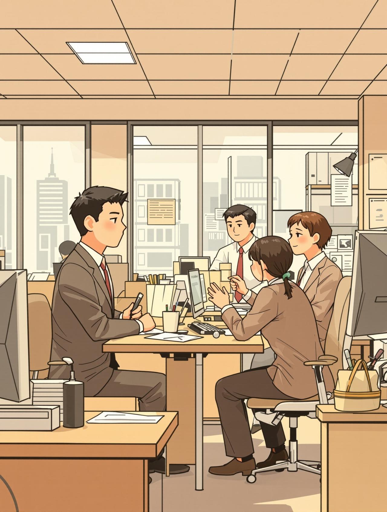 黄色漫画作品《办公室物语》封面
